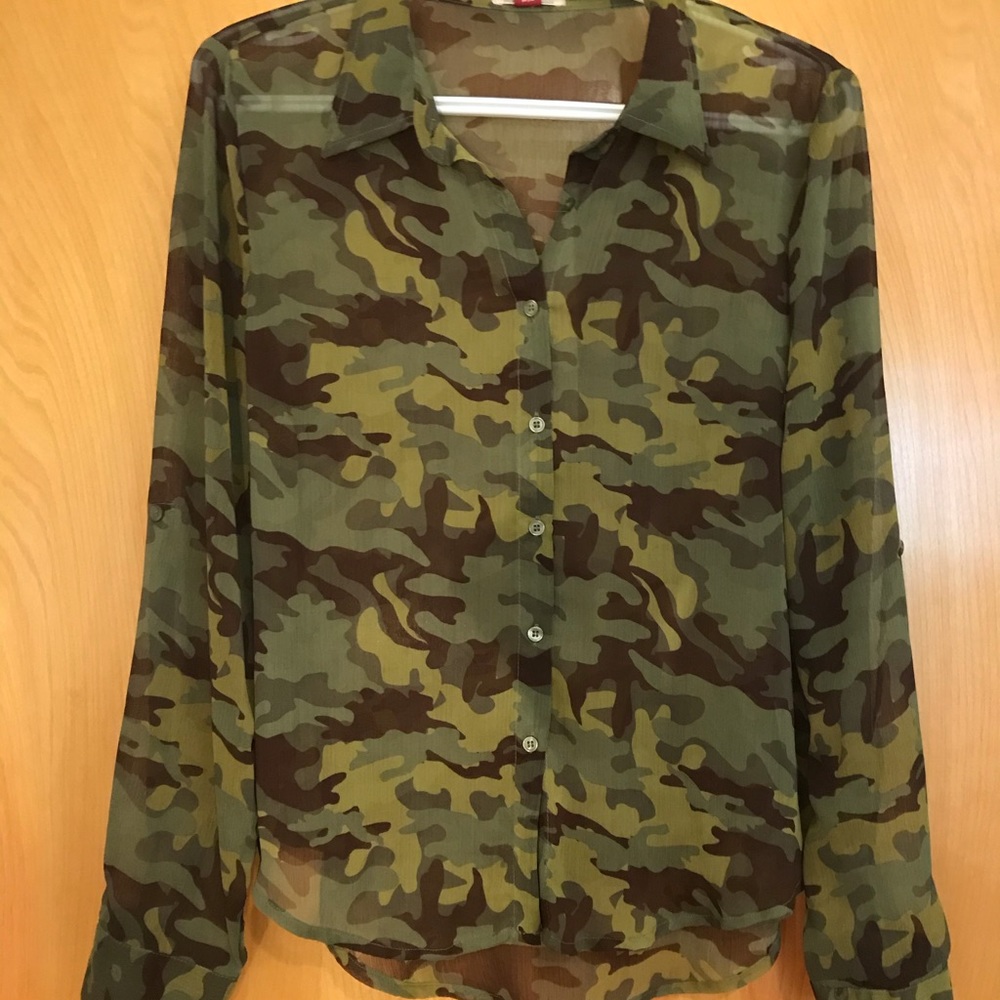 Ladies sheer blouse